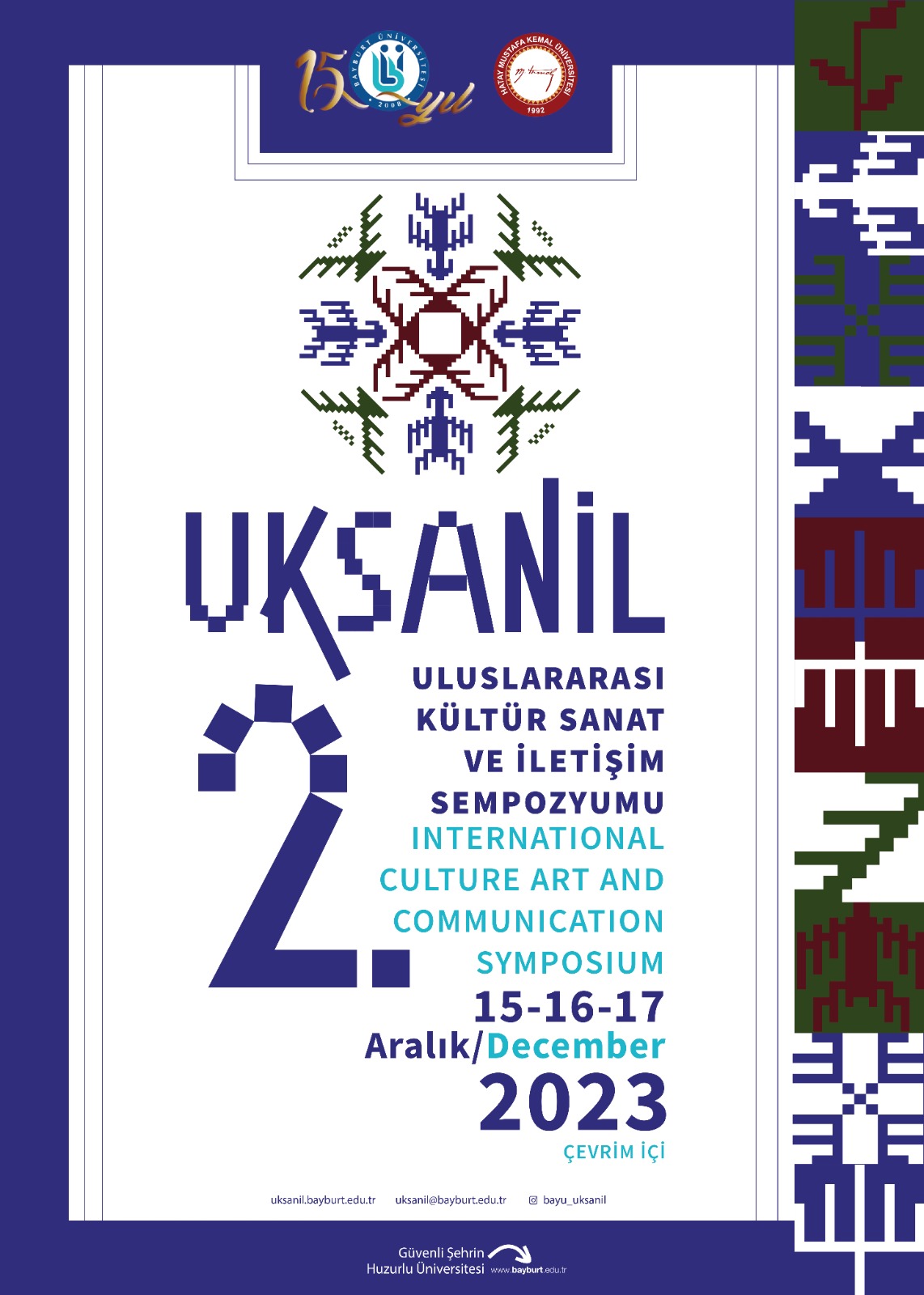 2nd International Culture, Art and Communication Symposium (uksanil 2)