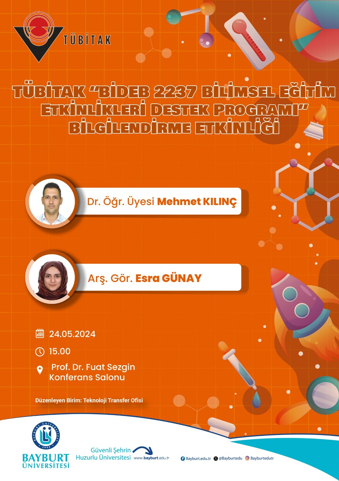 Tübitak “bideb 2237 Scientific Education Activities Support Program” Information Event-2