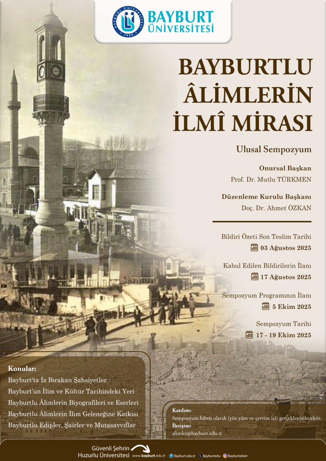 Bayburtlu Âlimlerin İlmi Mirası