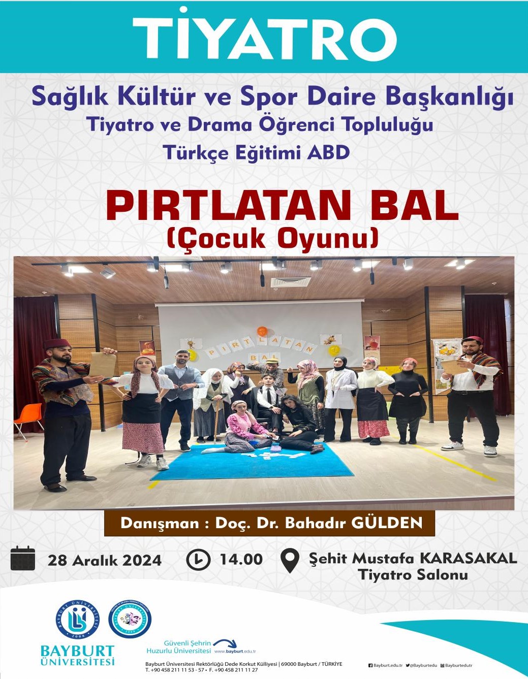 Tiyatro Çocuk Oyunu "PIRLATAN BAL"