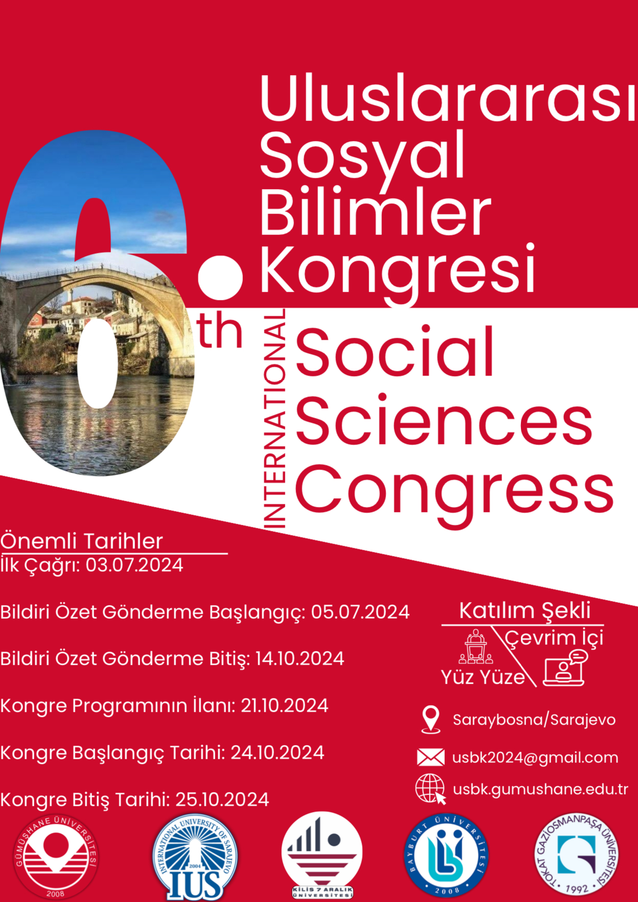 6th International Social Sciences Congress