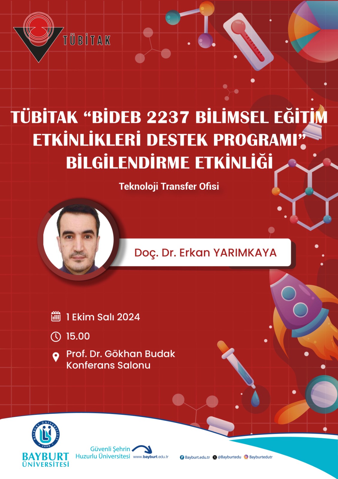 BİDEB 2237 Bilimsel Eğitim Etkinlikleri Destek Programı Bilgilendirme Etkinliği