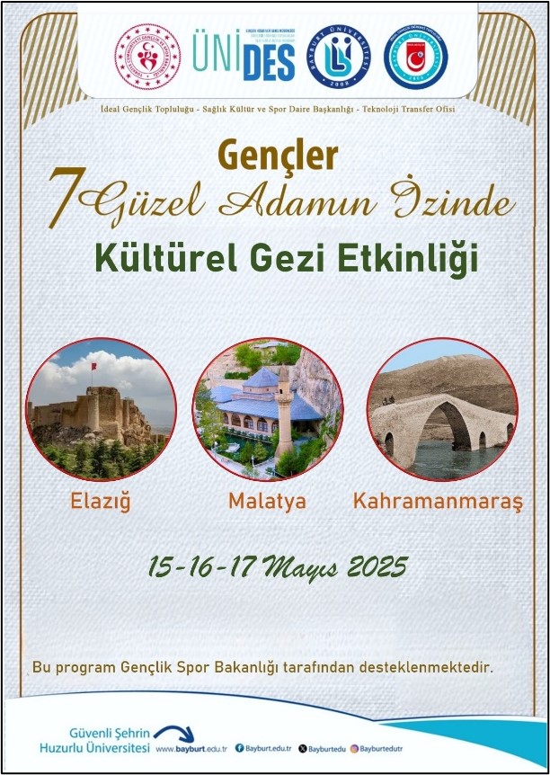 Gençler 7 Güzel Adamın İzinde Kültürel Gezi Etkinliği