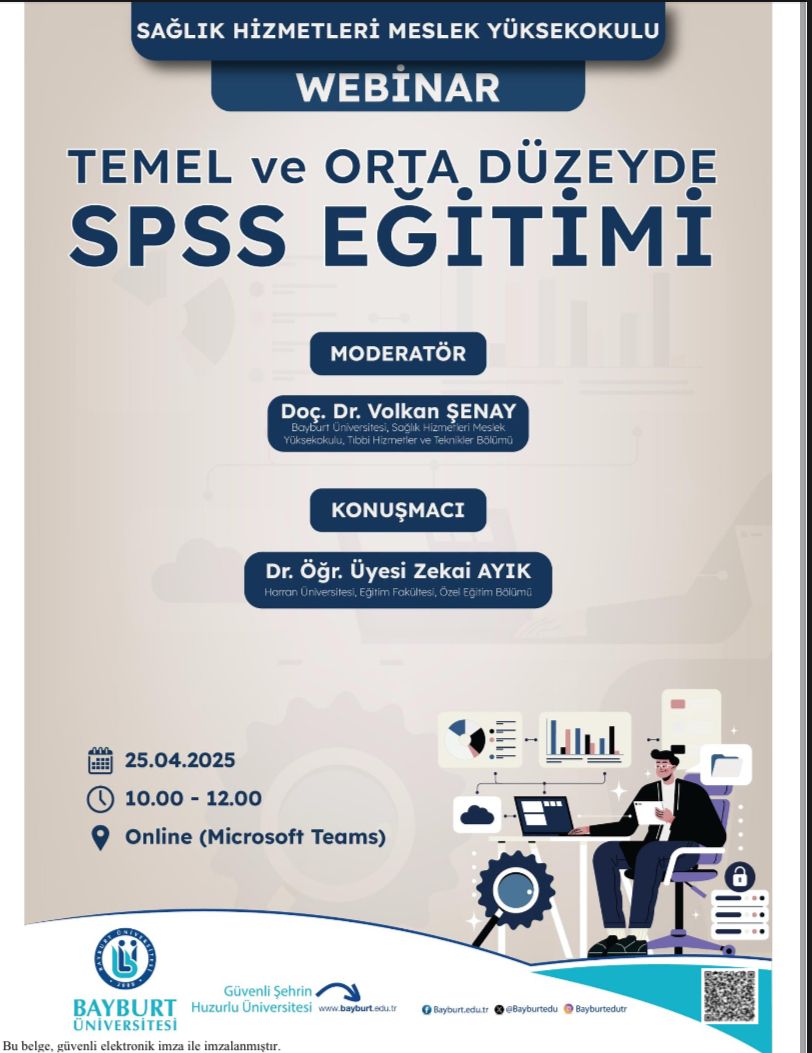 Temel ve Orta Düzeyde SPSS Eğitimi