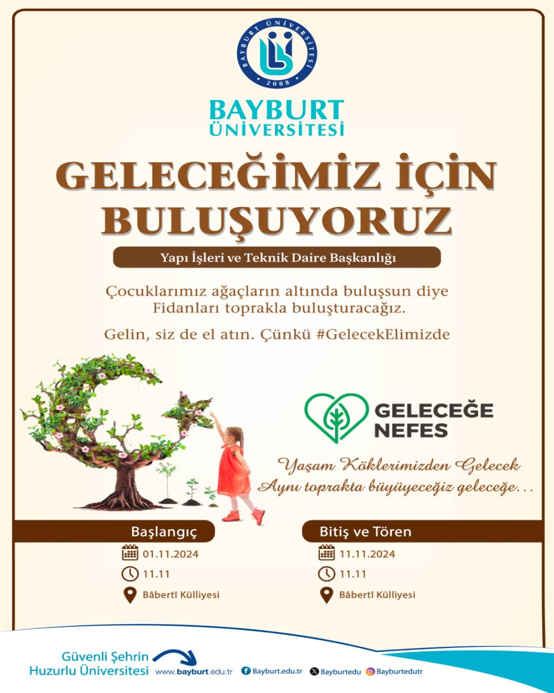 Geleceğimiz için Buluşuyoruz