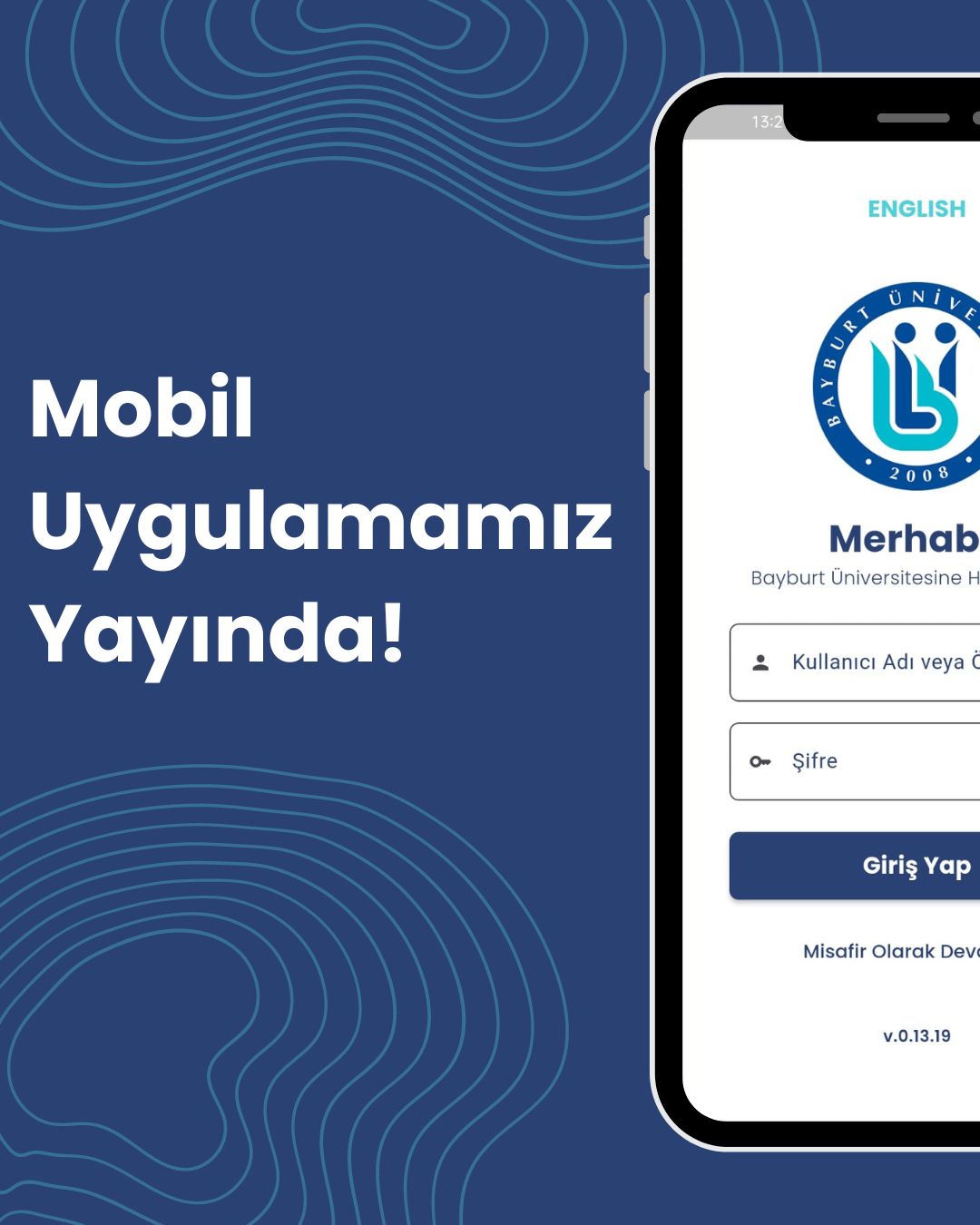 Öz İmkânlarla Geliştirdiğimiz Mobil Uygulamamız Yayında