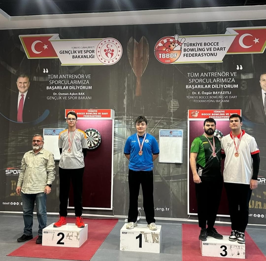 Dart Şampiyonasını da Madalyalarla Tamamladık