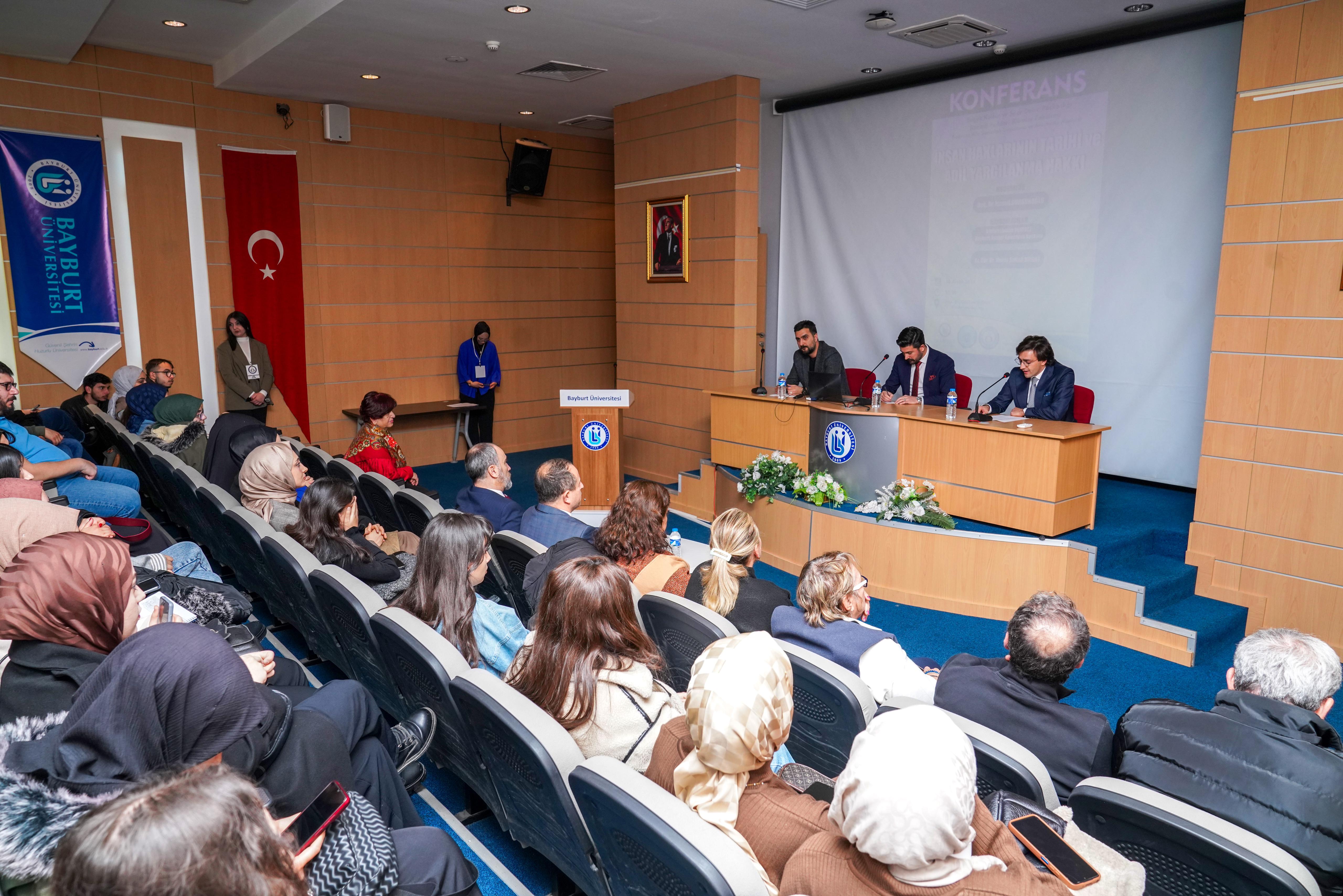 İnsan Hakları ve Adil Yargılanma Hakkı Konferansına Ev Sahipliği Yaptık