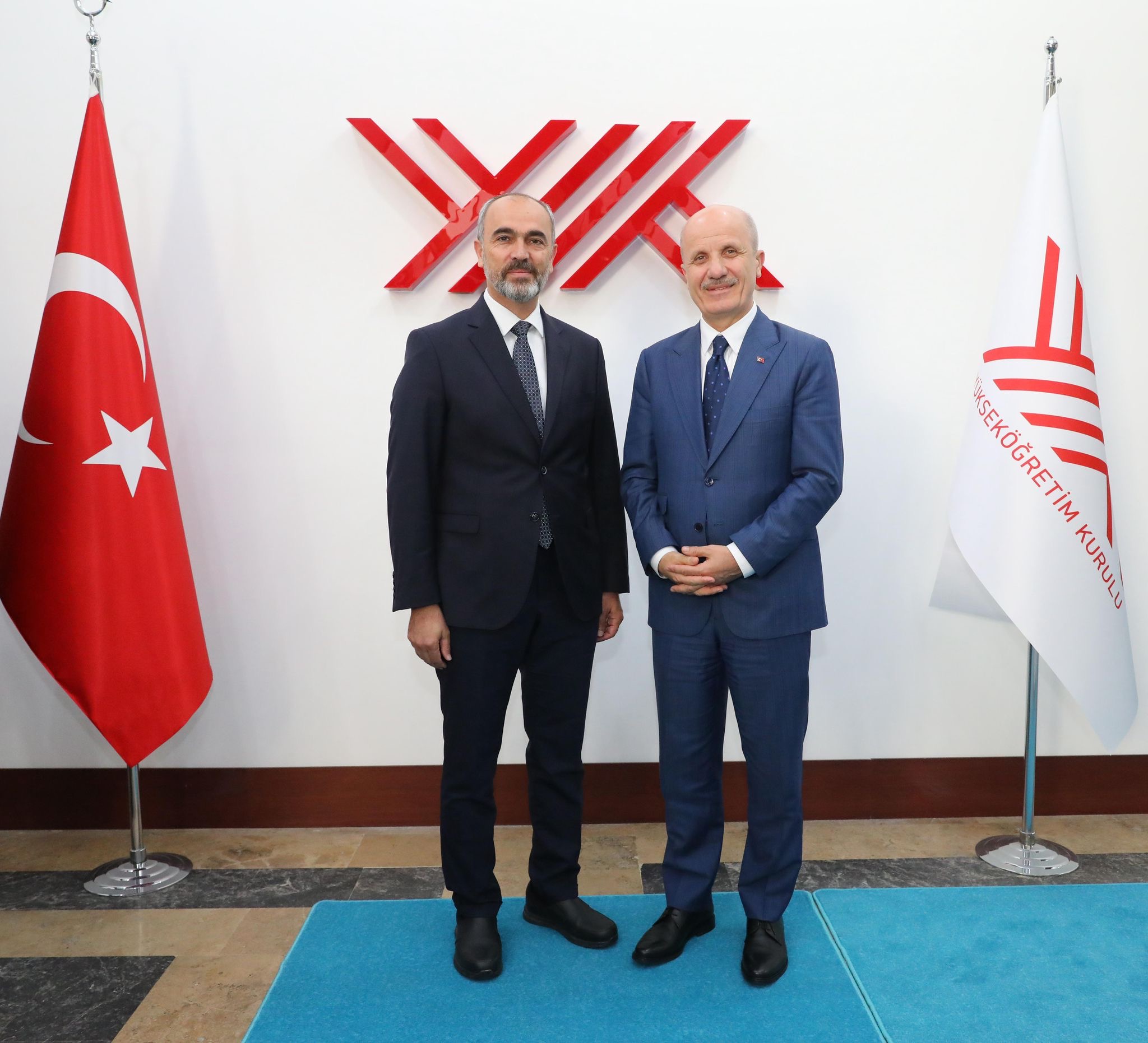 Rektörümüz Türkmen, YÖK Başkanı Özvar’ı Ziyaretiyle İlgili Olarak Vizyonda Birlik ve Koordinasyon Mesajı Verdi